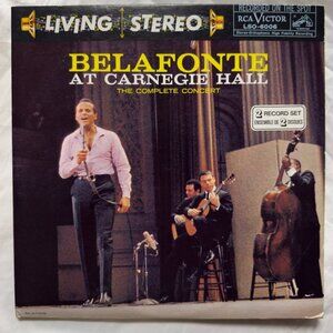 Harry Belafonte - Belafonte At Cargenie Hall 1959 Vinyl VG+